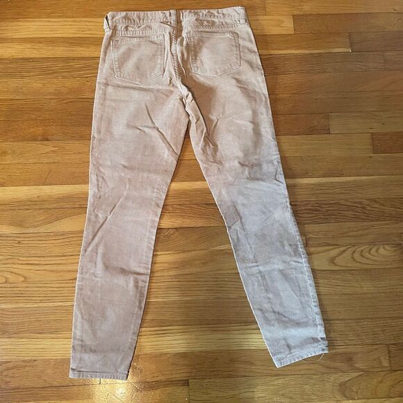 J CREW | tan corduroy toothpick pants 26 - Picture 5 of 8